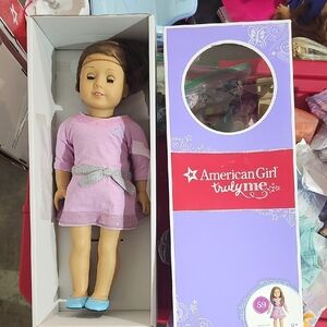 American Girl Truly Me Doll in Pink and Silver Outfit